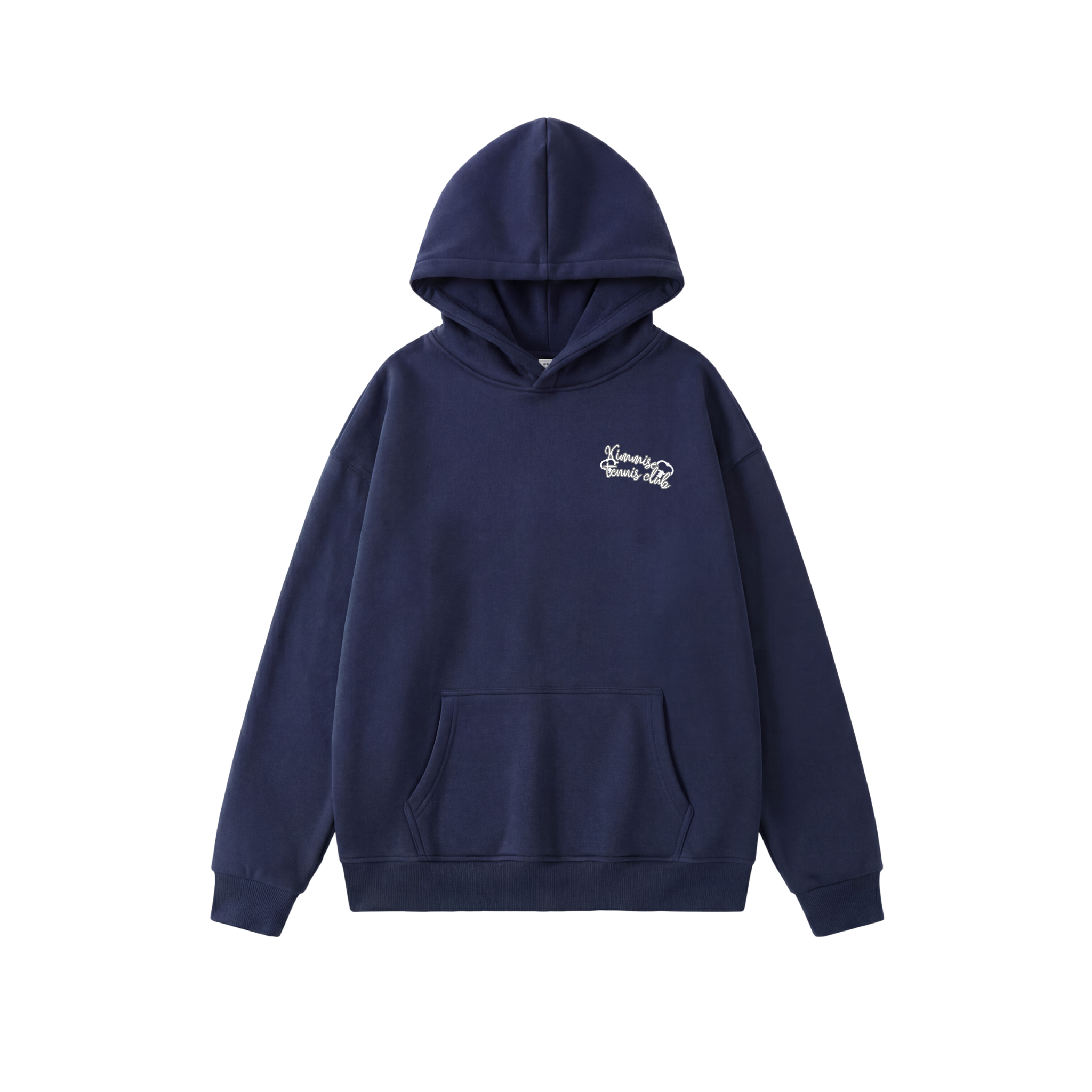 Oversize Match Point Hoodie - Navy