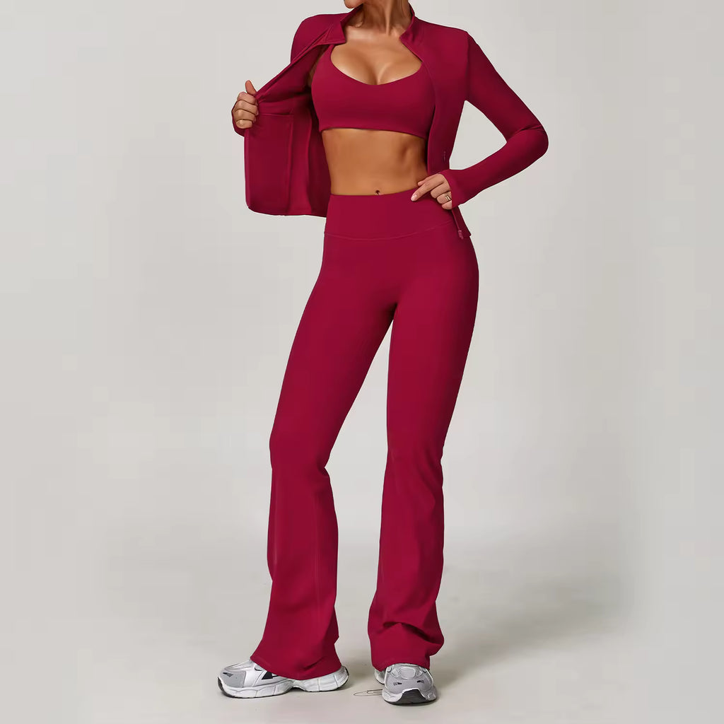 Kimmies Zip Jacket & Sculpt Leggings Set