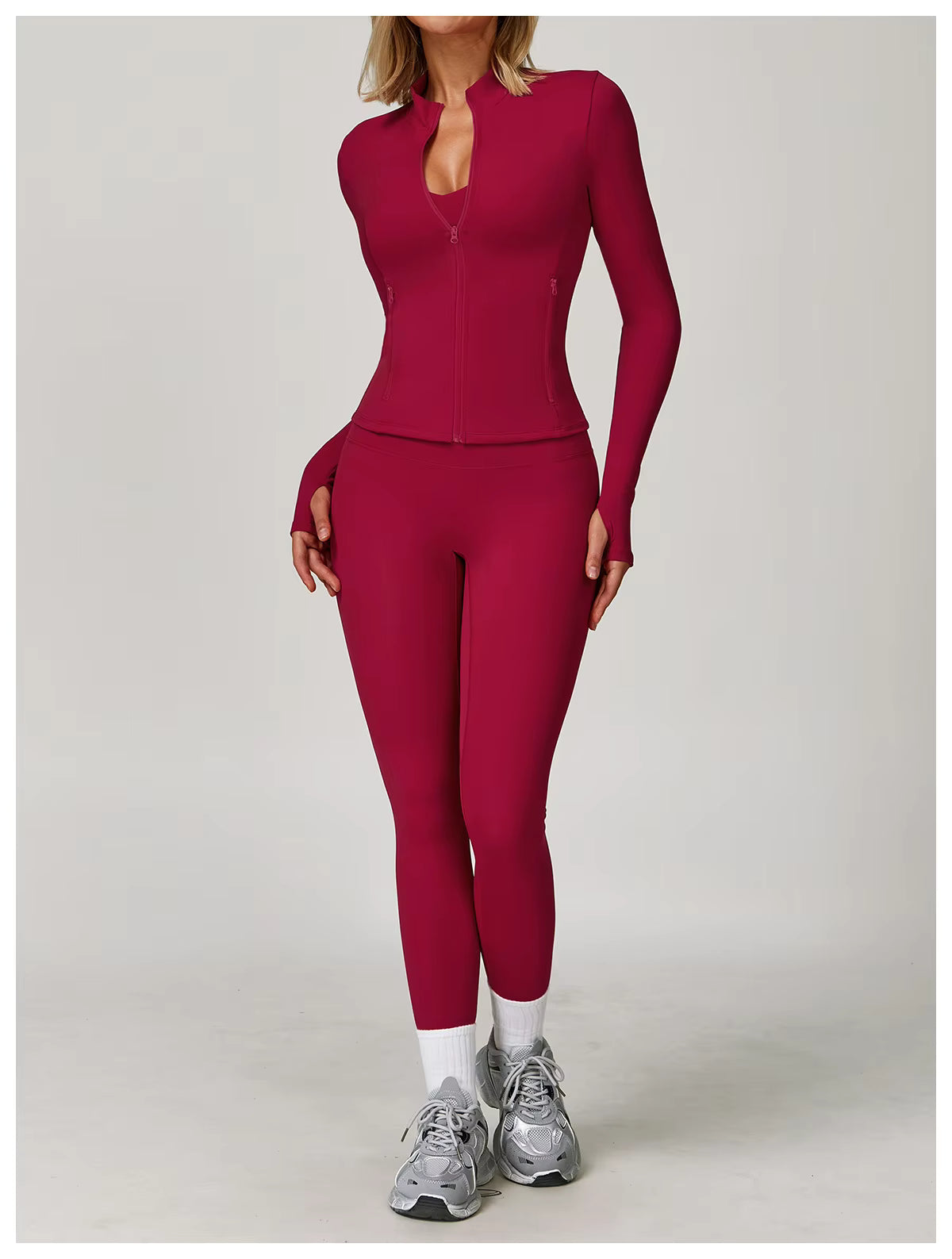 Kimmies Zip Jacket & Sculpt Leggings Set