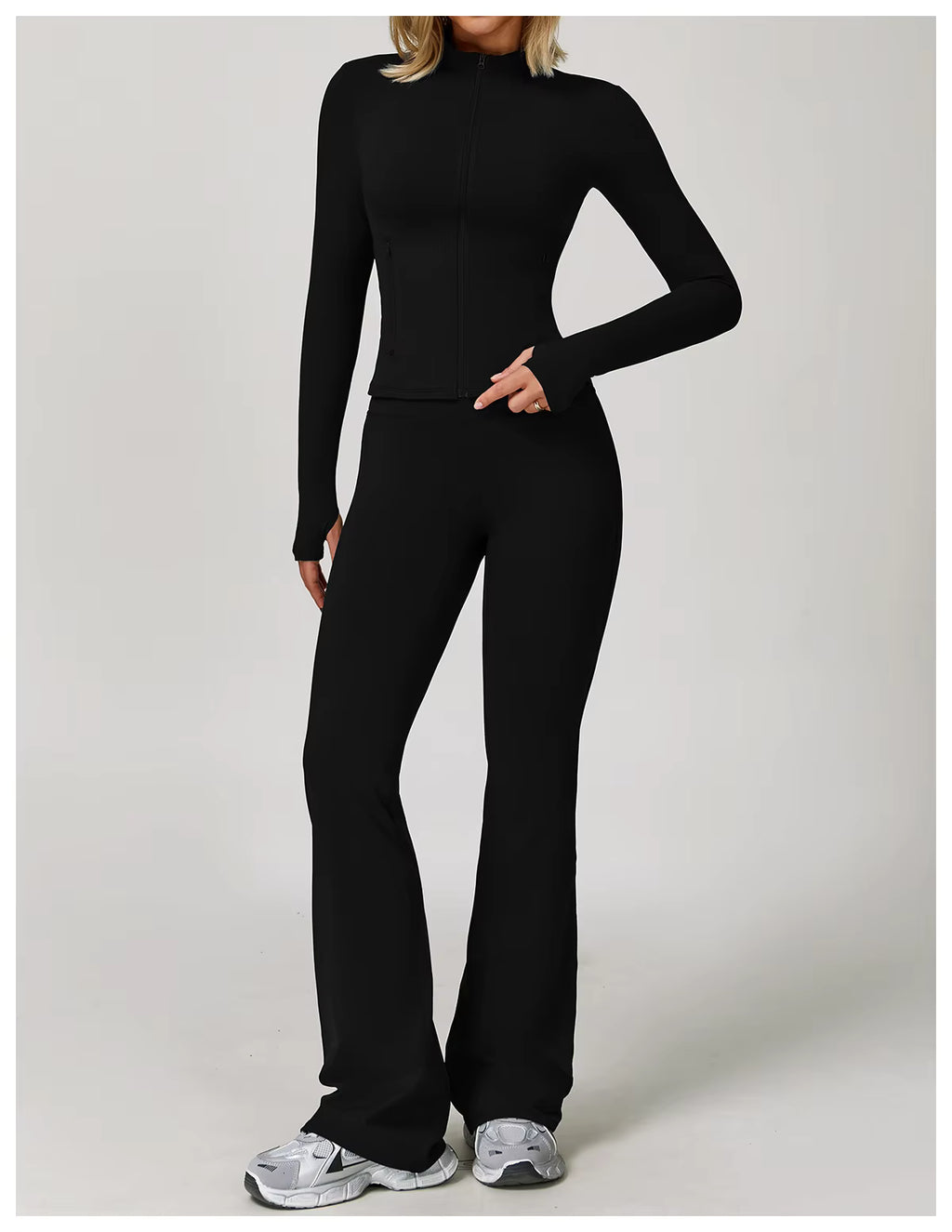 Kimmies Track Suit Set (Jacket, Bra, and Leggings)